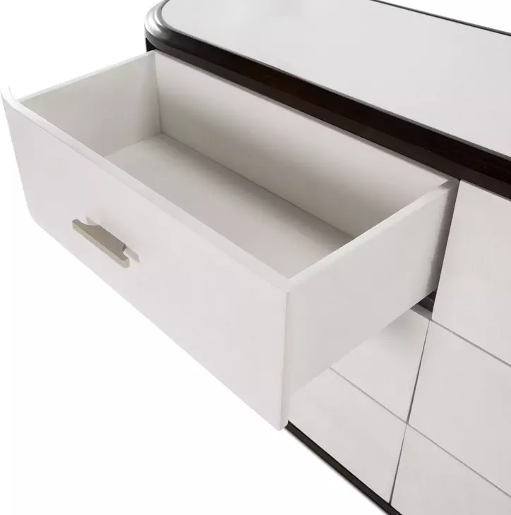 Paris Chic Espresso 6 Drawer Dresser