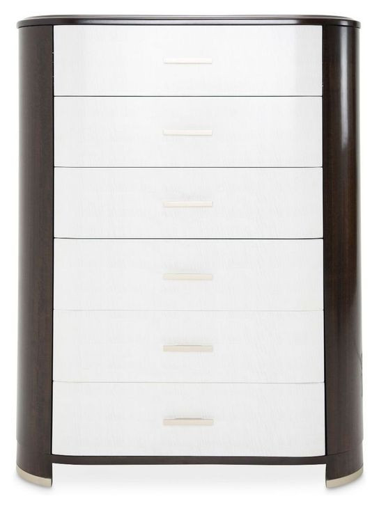Paris Chic Espresso 6 Drawer Chest