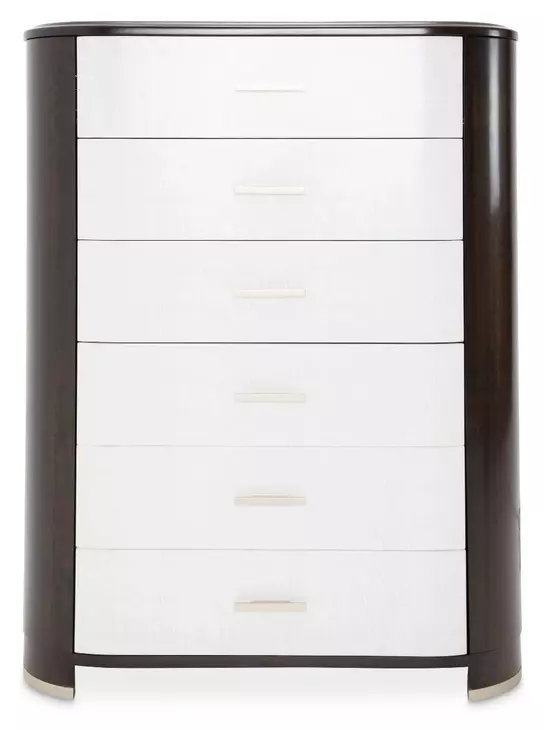 Paris Chic Espresso 6 Drawer Chest