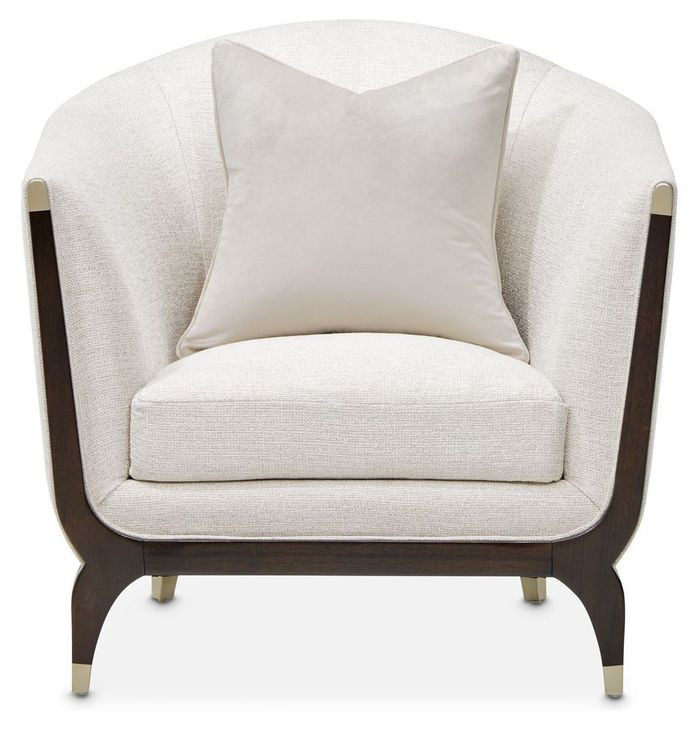 Paris Chic Espresso and Cremini Matching Chair