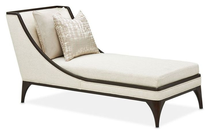 Paris Chic Cremini and Espresso Chaise