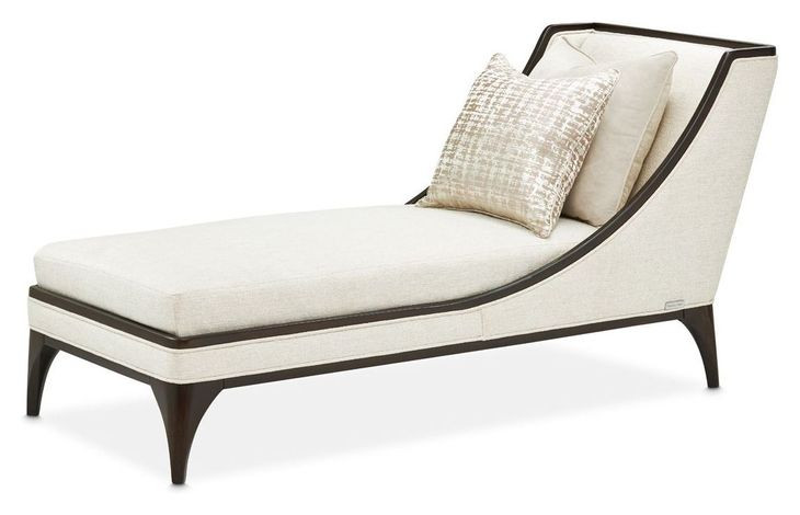 Paris Chic Cremini and Espresso Chaise
