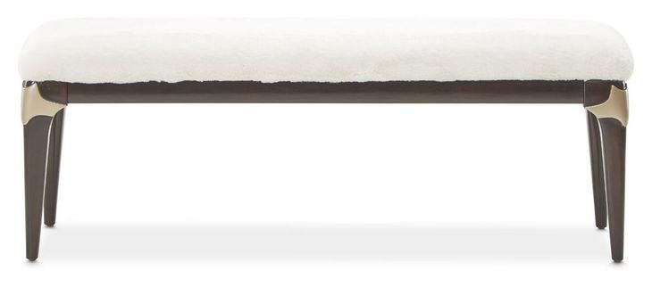 Paris Chic Espresso 56" Bed Bench