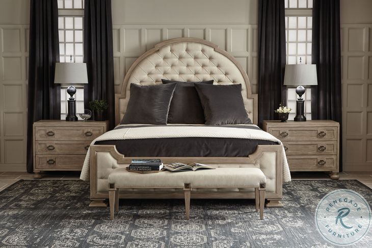 Santa Barbara Sandstone and Travertine Stone 3 Drawer Bachelor's Chest