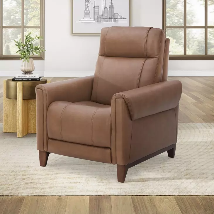 Conrad Napa Copper High Leg Power Recliner with USB Charging