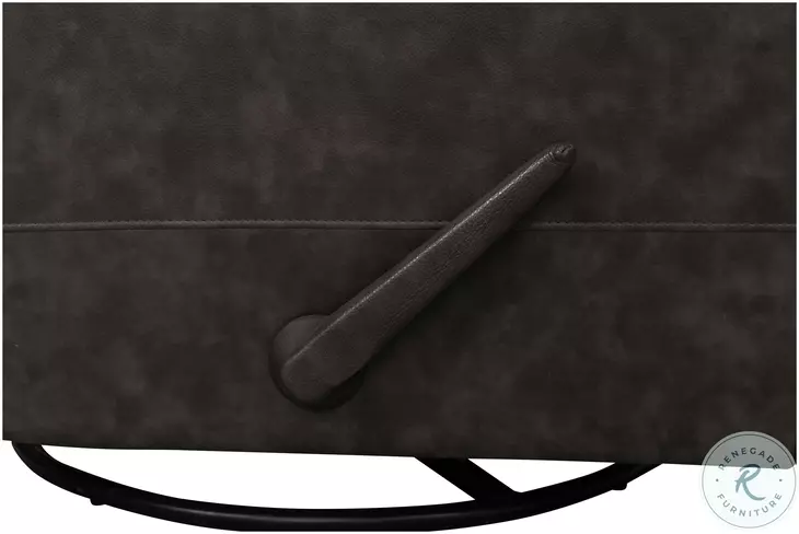 Nick Ryegate Gray Swivel Glider Recliner