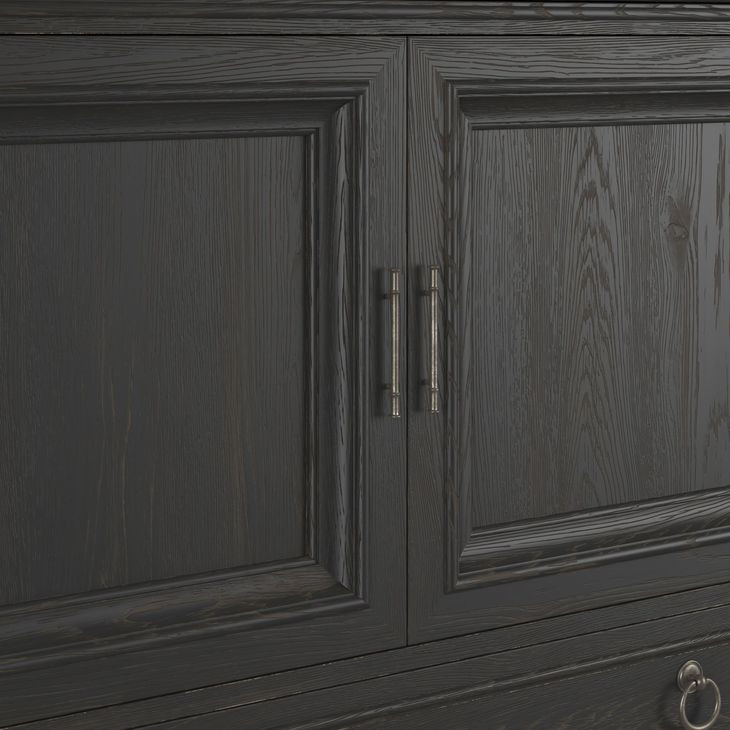 Atrium Black 8 Drawer Chest