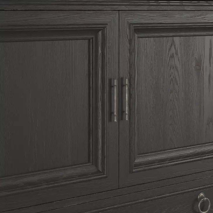 Atrium Black 8 Drawer Chest