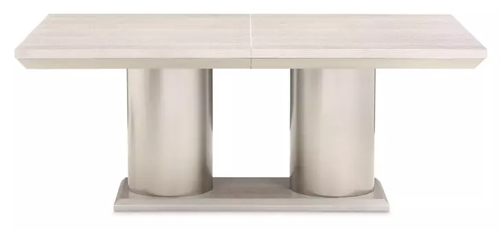 Marin Greige 77" Extendable Rectangular Dining Table