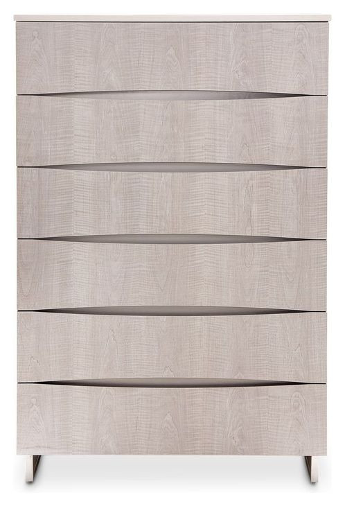 Marin Greige Upholstered Panel Bedroom Set