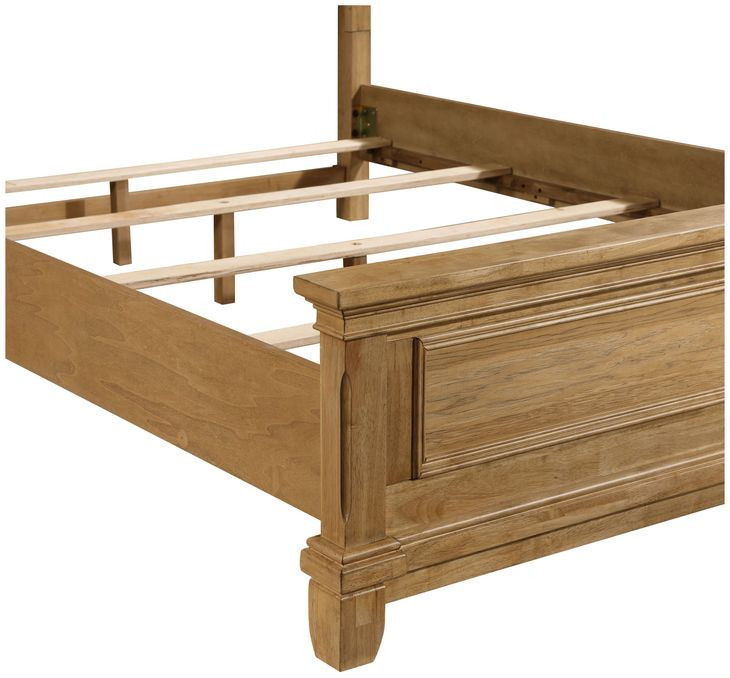 Sunstone Honey Brown Queen Panel Bed