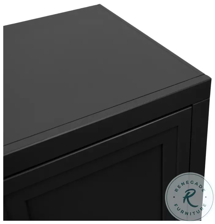 Nora Modular Black And Whiskey 2 Door Cabinet Legend Furniture