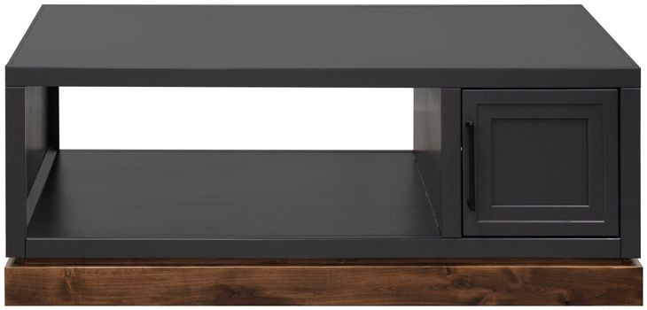 Nora Black and Whiskey Rectangular Cocktail Table