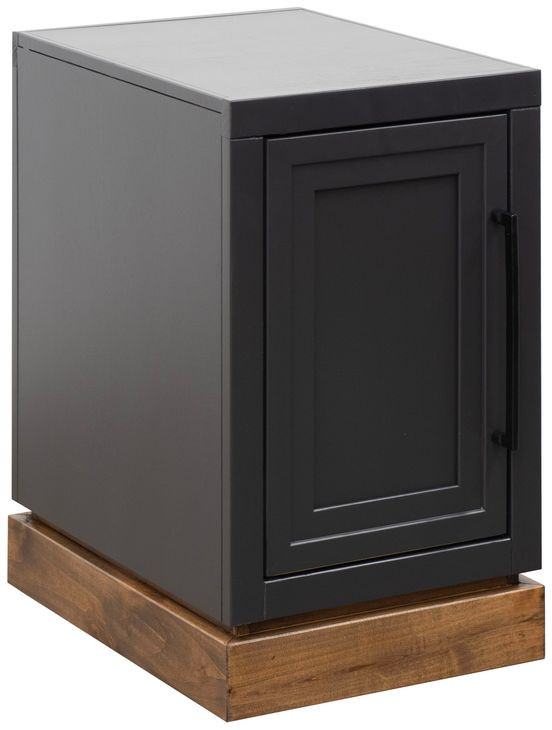 Nora Black and Whiskey Rectangular Occassional Table Set