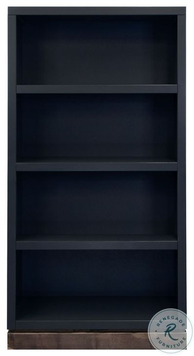 Nora Black And Whiskey Modular 60" High Bookshelf