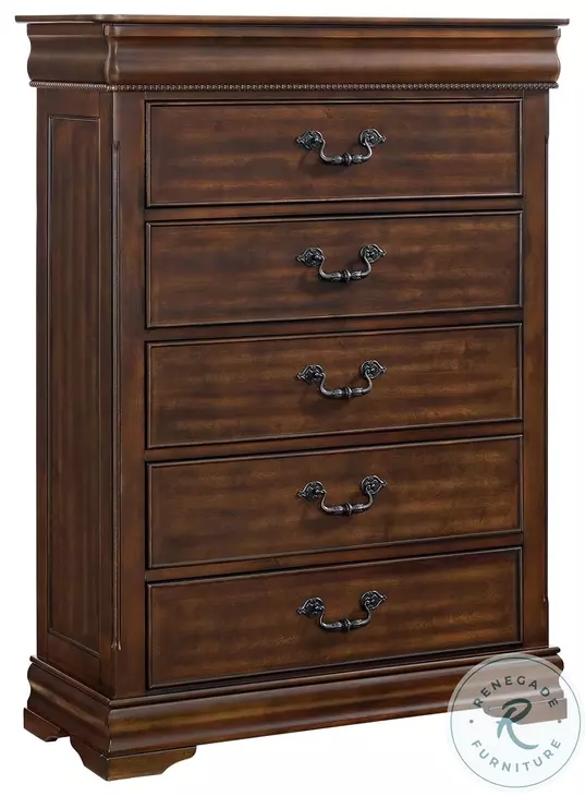 Coppola Rich Cherry 6 Drawer Chest