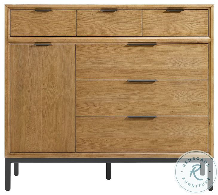 Newport Natural Oak Bedroom Set