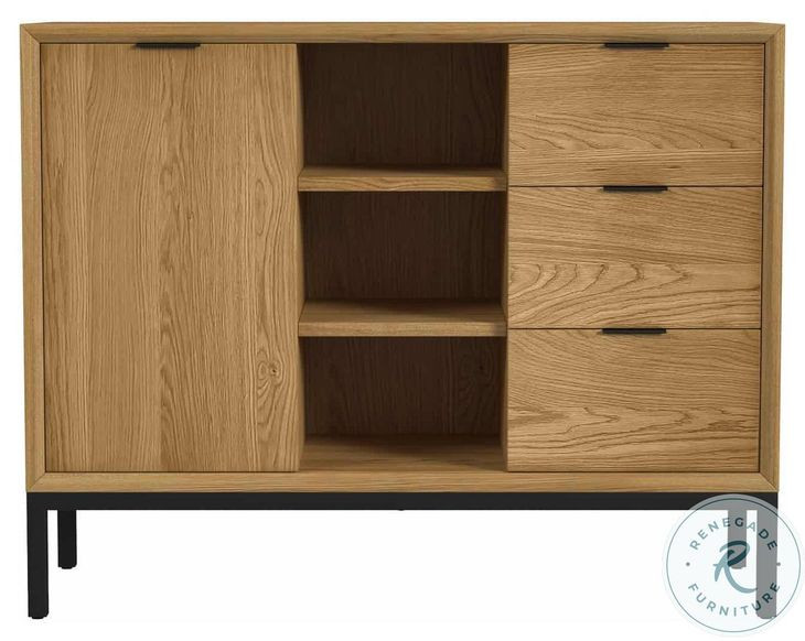 Newport Natural Oak 48" Sideboard