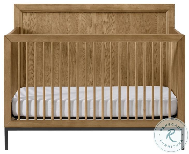 Newport Natural Oak Convertible Standard Crib