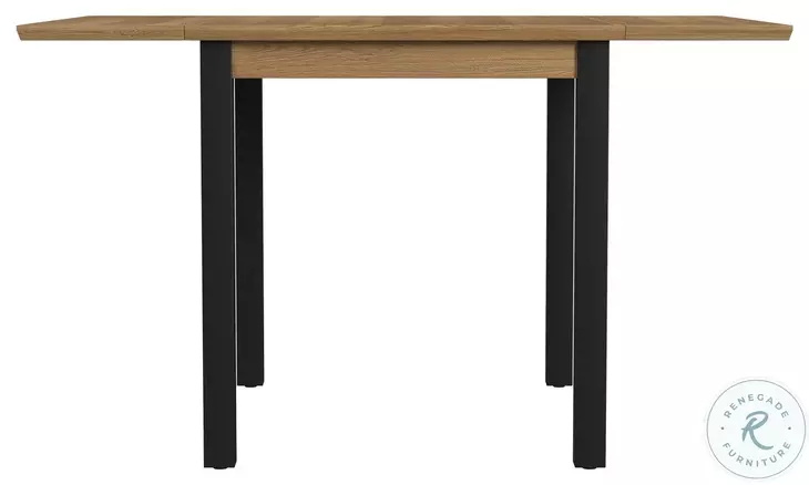 Newport Natural Oak 50" Drop Leaf Dining Table