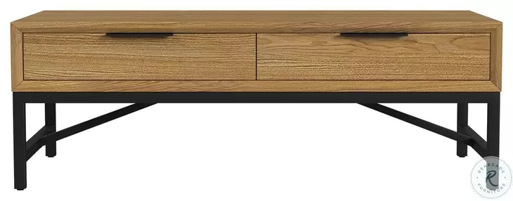 Newport Natural Oak 52" Cocktail Table