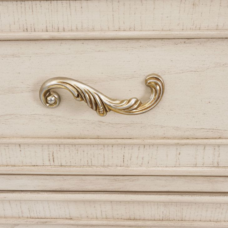 Platine de Royale Champagne 6 Drawer Chest