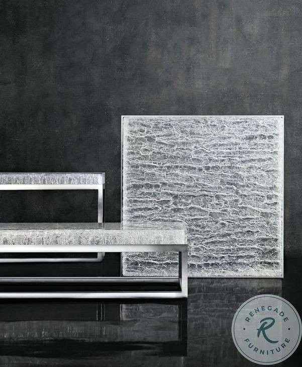 Arctic Stainless Steel Square Occassional Table Set