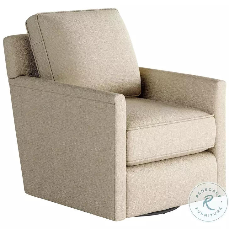 Sugarshack Oatmeal Swivel Glider Chair