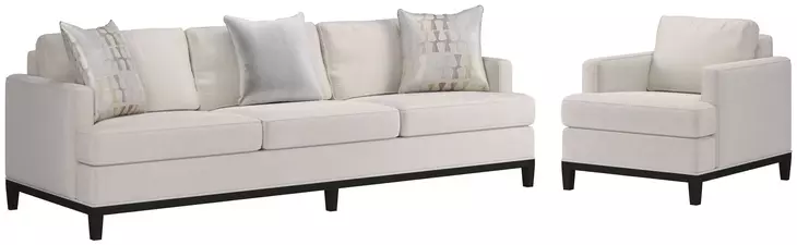 Artisan Upholstery Frost Everett Grand Living Room Set