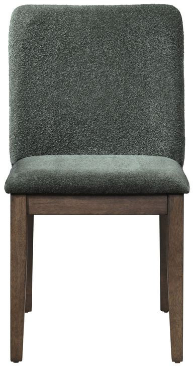 Kody Forest Green Upholstered Dining Chair Set of 2
