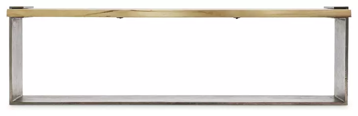 Arima Ferrum and Ligna Rectangular Cocktail Table