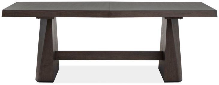 Tauren Coffee Bean 108" Extendable Rectangular Dining Table