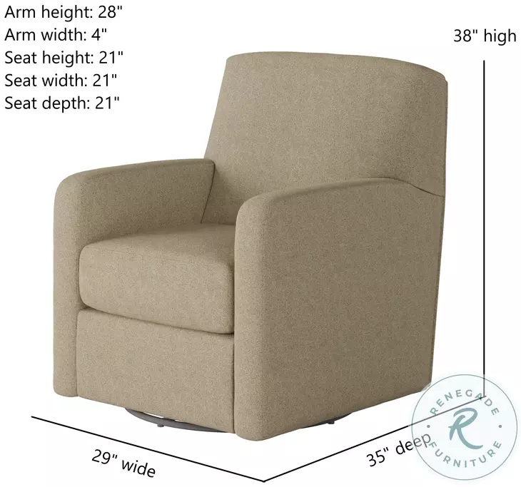 Flash Dance Glam Squad Sand Swivel Glider