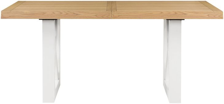 Magnolia Brown 80" Extendable Rectangular Counter Height Dining Table