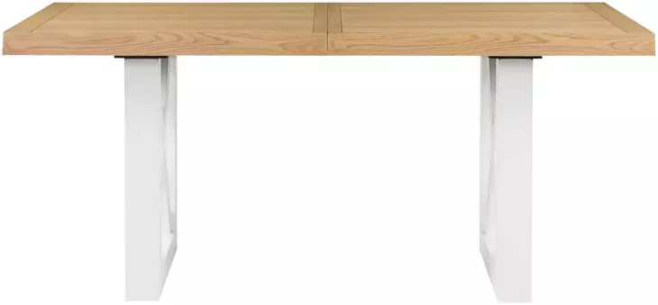Magnolia Brown 80" Extendable Rectangular Counter Height Dining Table
