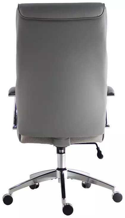 DC 602 SFGR Softy Gray Upholstered Tall Desk Chair From Parker