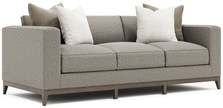 Noel Gray 88" Sofa with Pillows