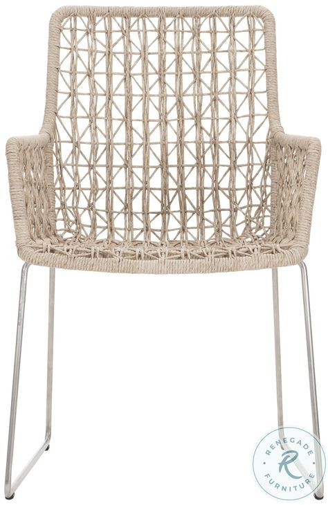 Carmel Hazelnut Armel Outdoor Armchair Set of 2