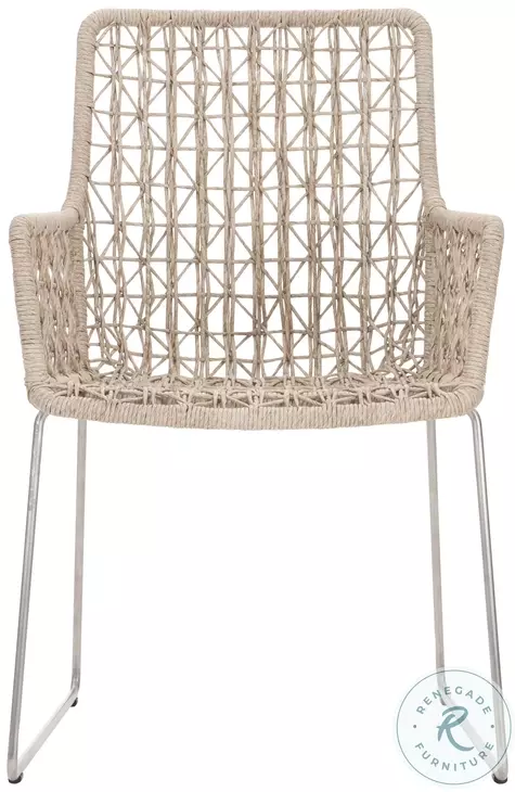 Carmel Hazelnut Armel Outdoor Armchair Set of 2