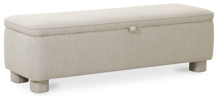 Ichigo Light Gray Upholstered Platform Bedroom Set