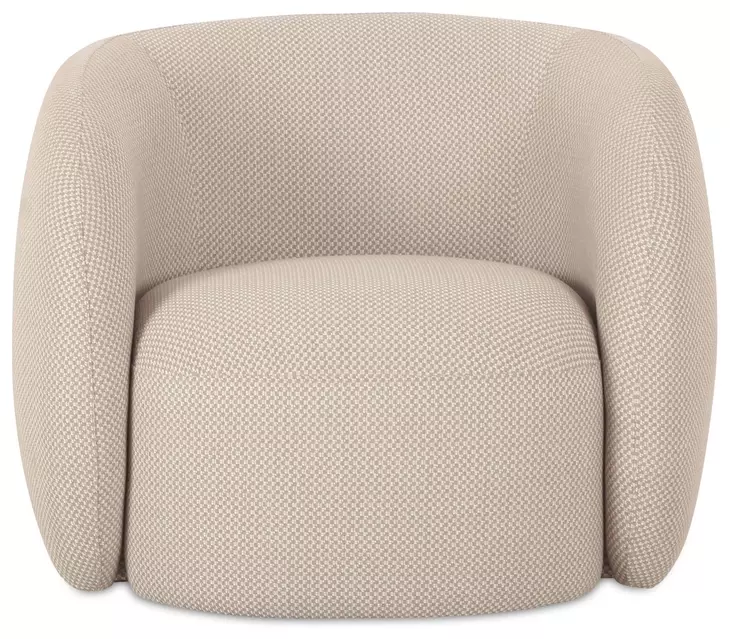 Rae Beige Upholstered Outdoor Accent Chair