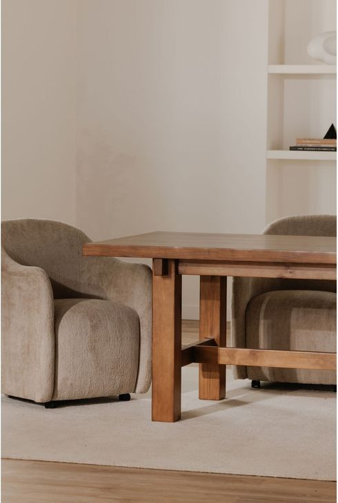 Drava Beige Upholstered Dining Chair