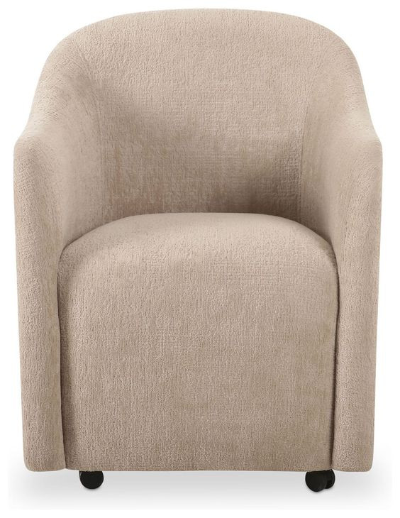 Drava Beige Upholstered Dining Chair