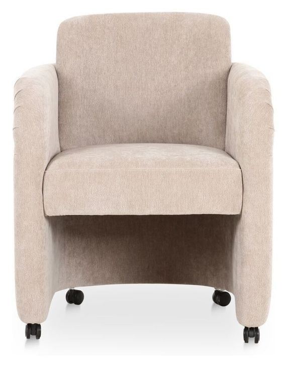 Mesto Taupe Upholstered Dining Chair