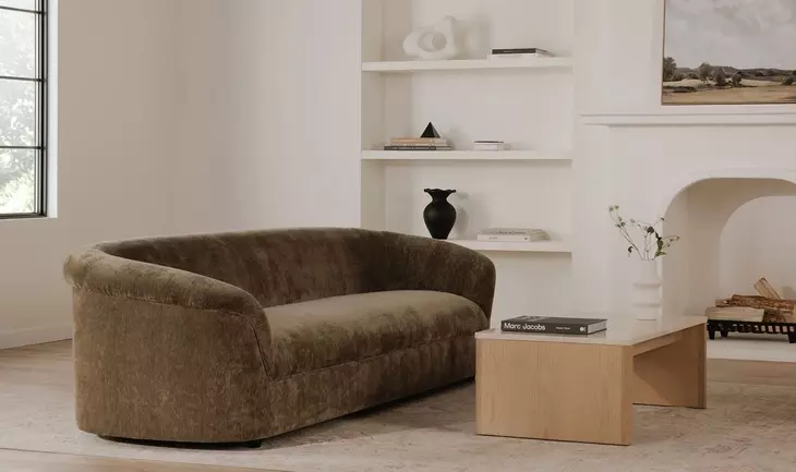 Thora Dark Green Living Room Set