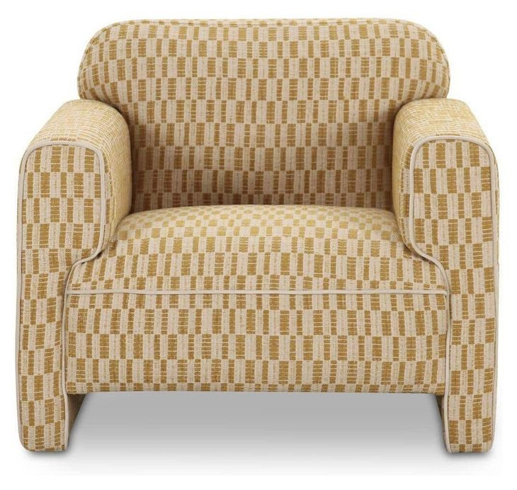 Leo Chartreuse Upholstered Accent Chair