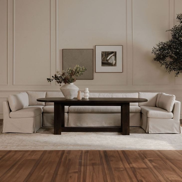 Fable Beige 6 Piece Large Modular Sectional
