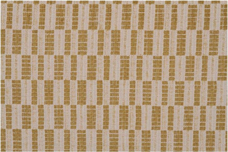 Leo Chartreuse and Cream 90" Sofa