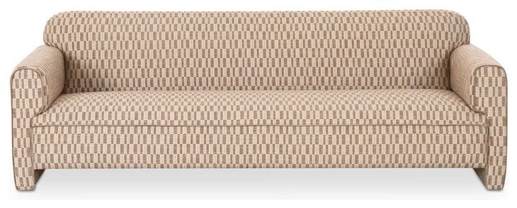 Leo Taupe And Beige Living Room Set