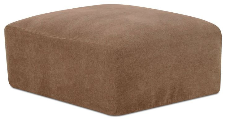 Isla Mocha Upholstered Rectangular Ottoman